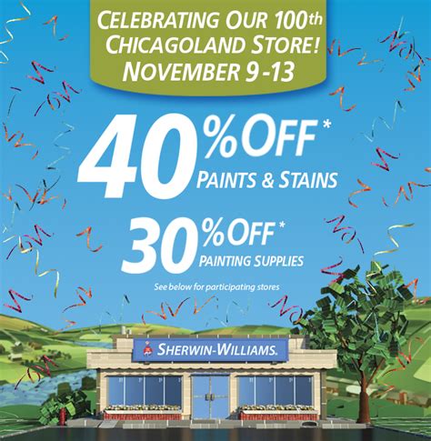 sherwin williams sales and coupons